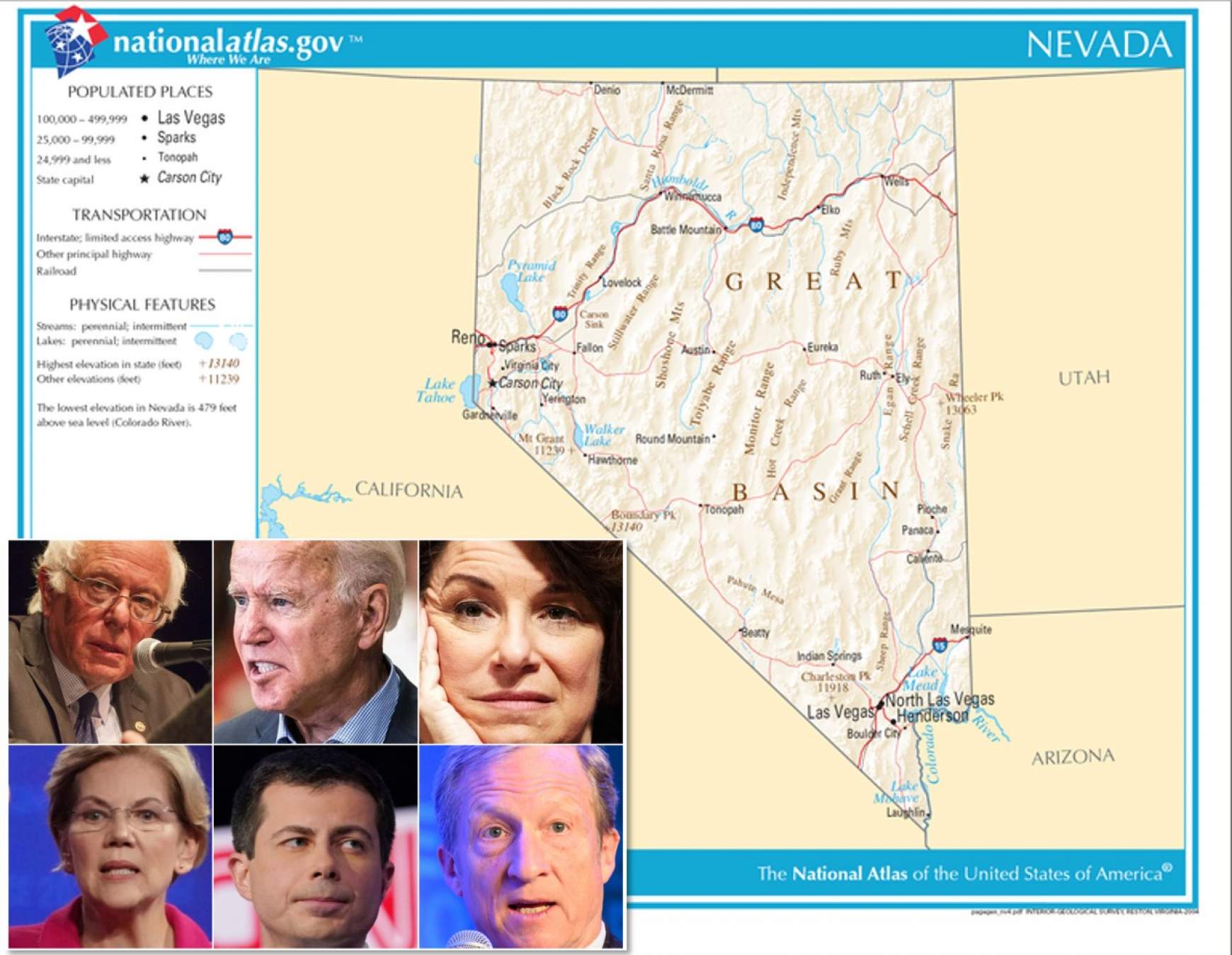 Nevada elnökjelölő