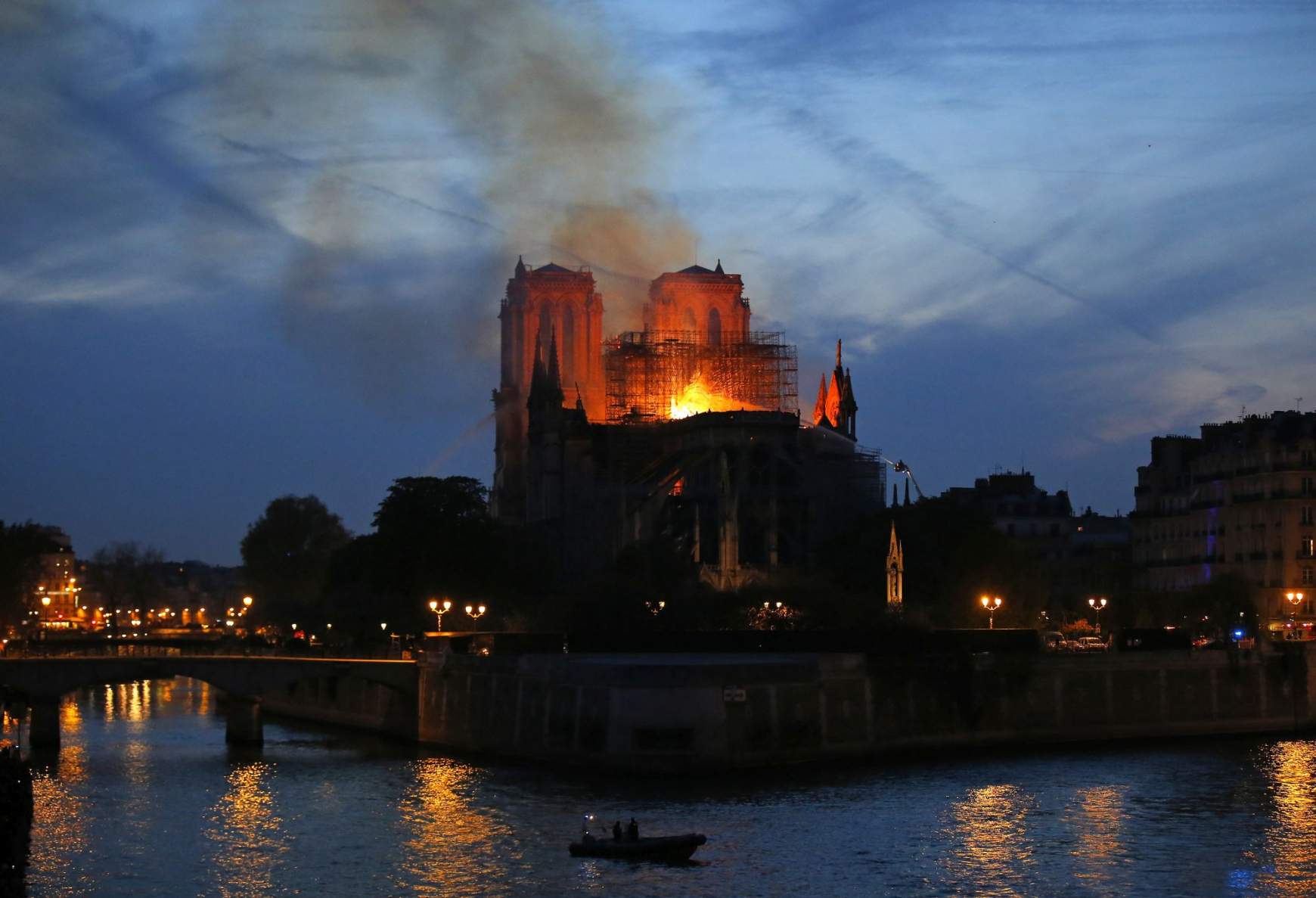 Notre-Dame, tűzvész