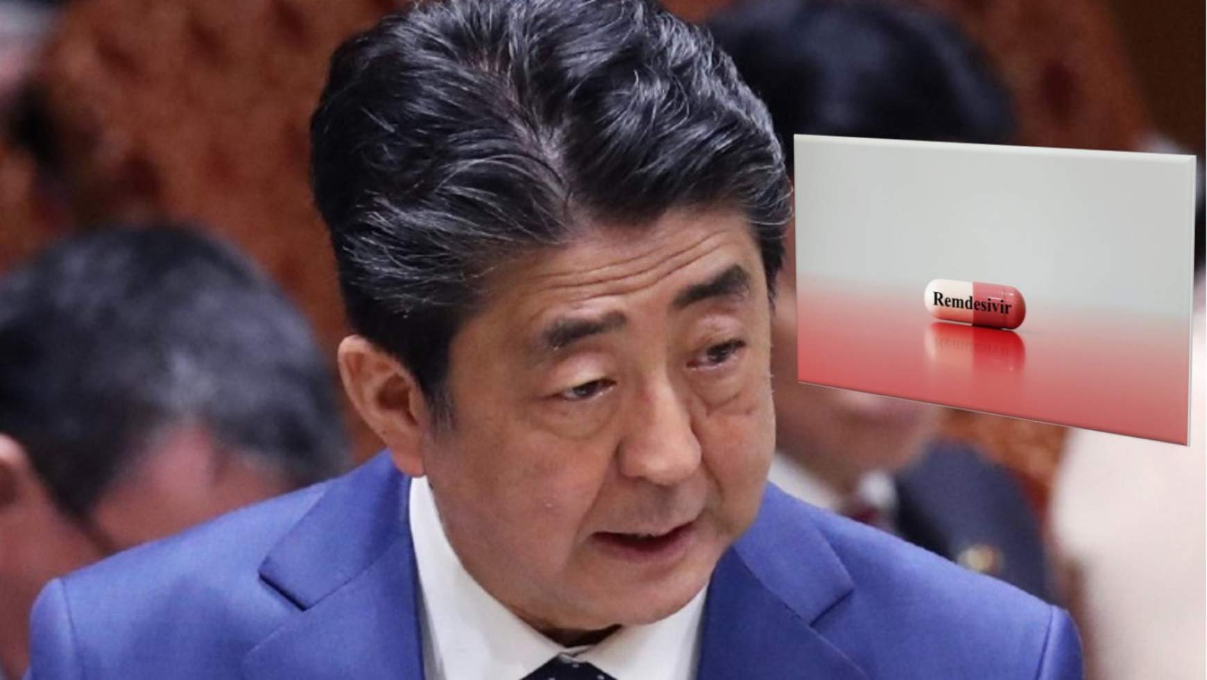 Japán-Abe Sindzo-remdesivir