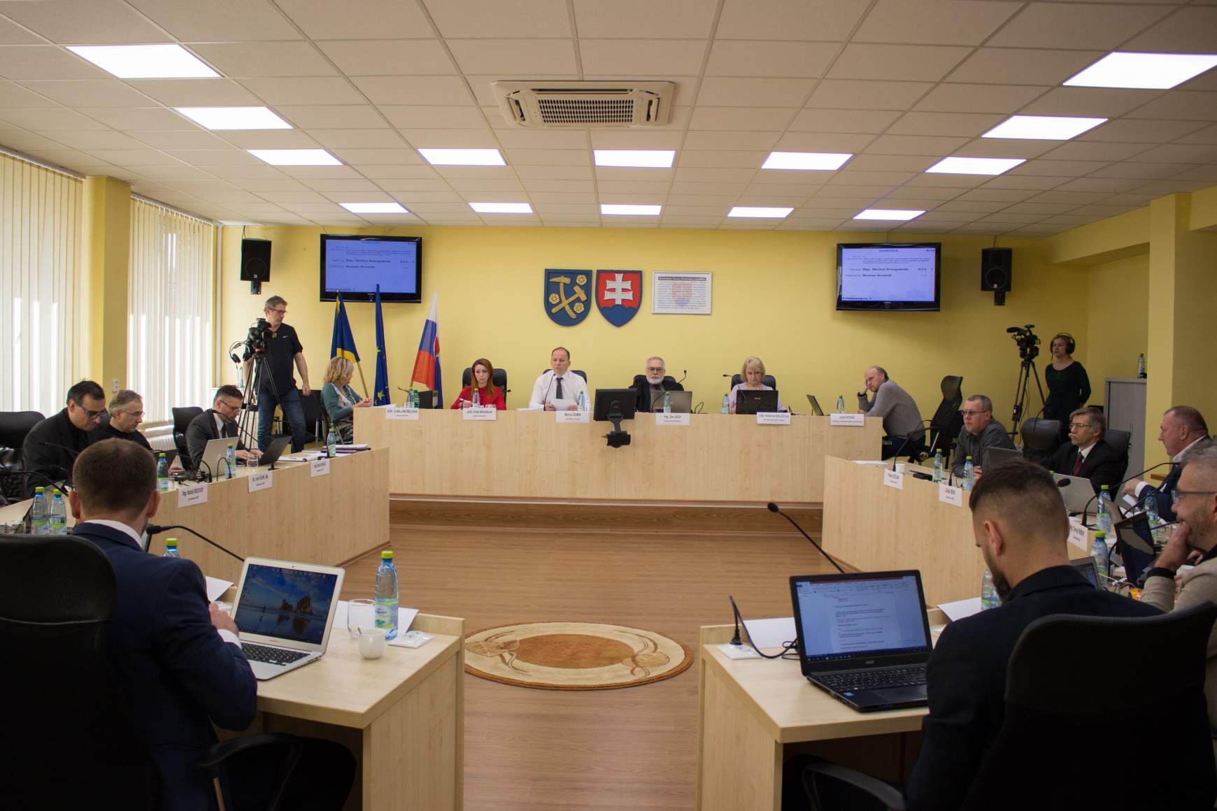 A rozsnyói városi képviselő-testület ülése