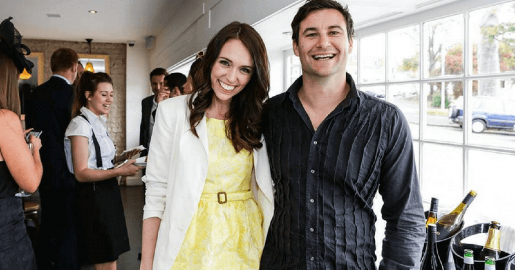 Jacinda Ardern és Clarke Gayford
