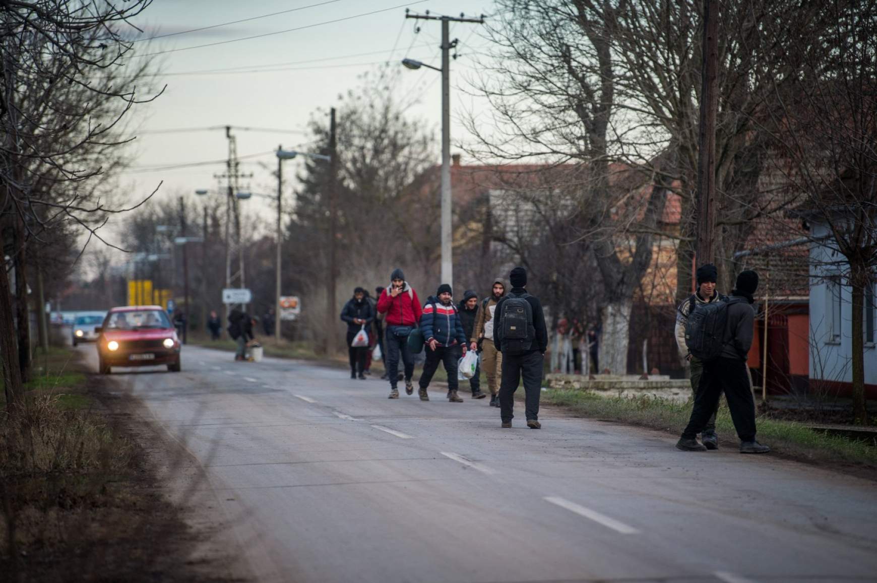 Migránsok Szerbiában