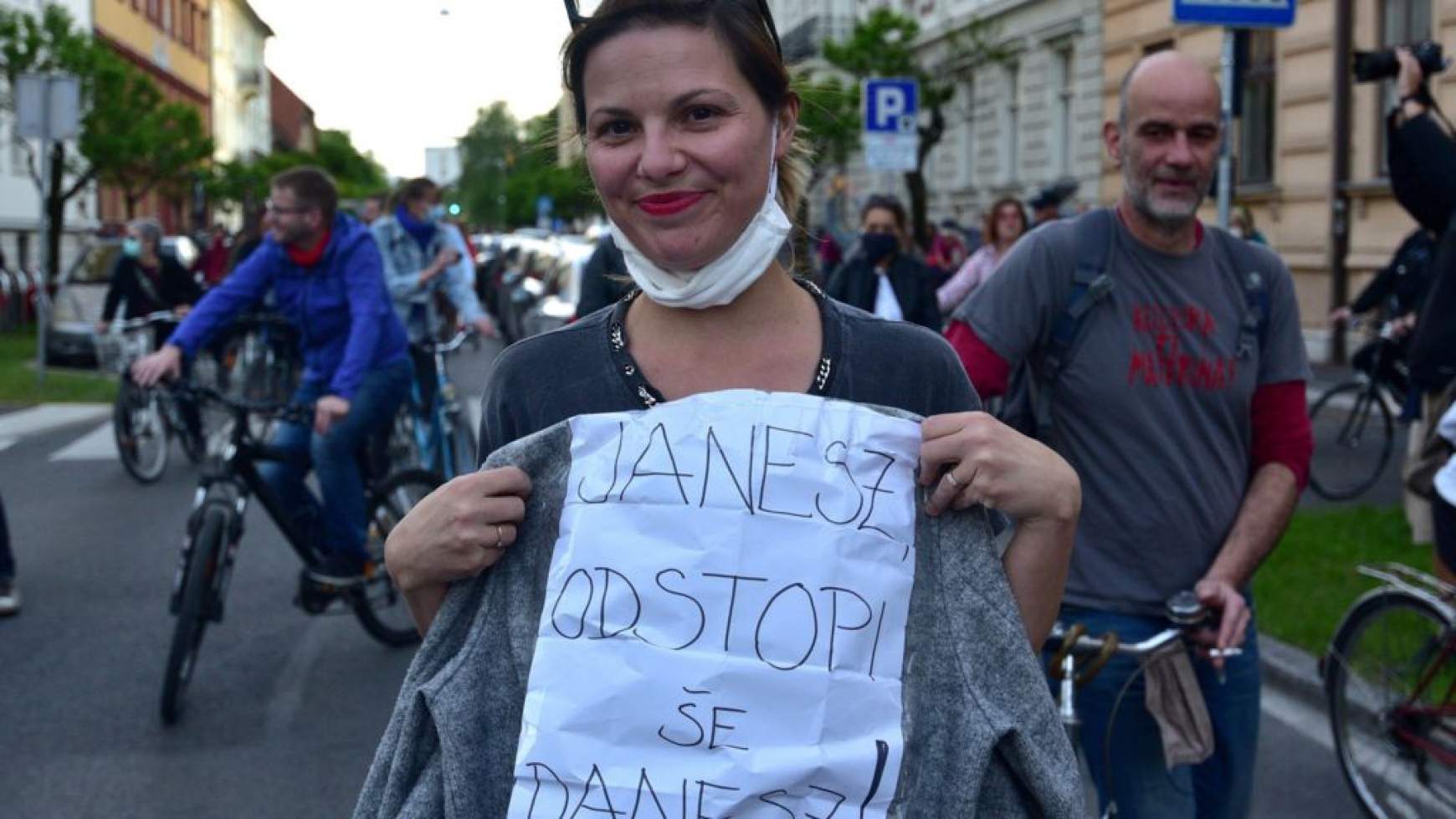 Szlovénia tüntetések