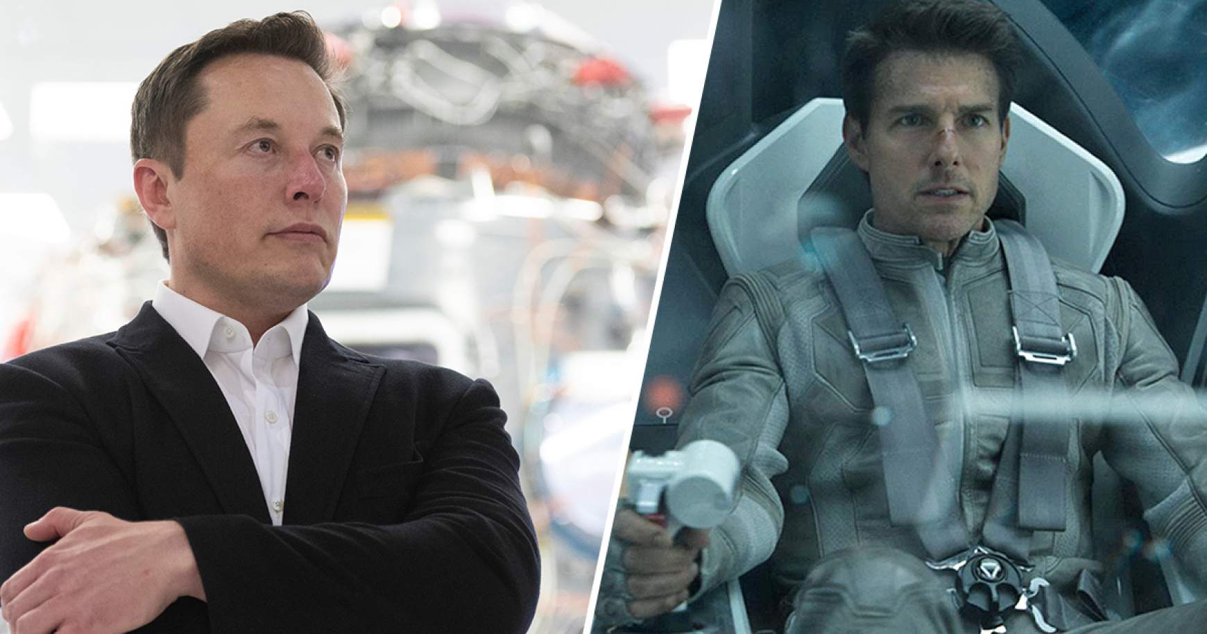 Elon Musk és Tom Cruise