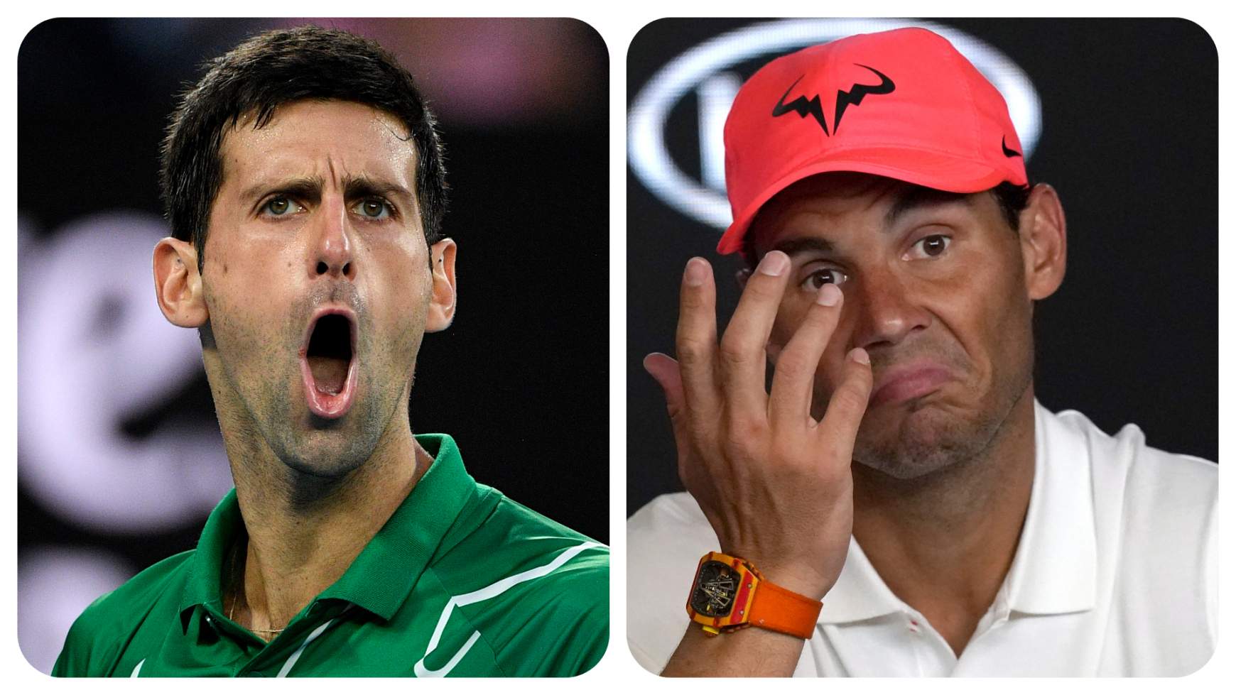 Novak Djokovic Rafael Nadal