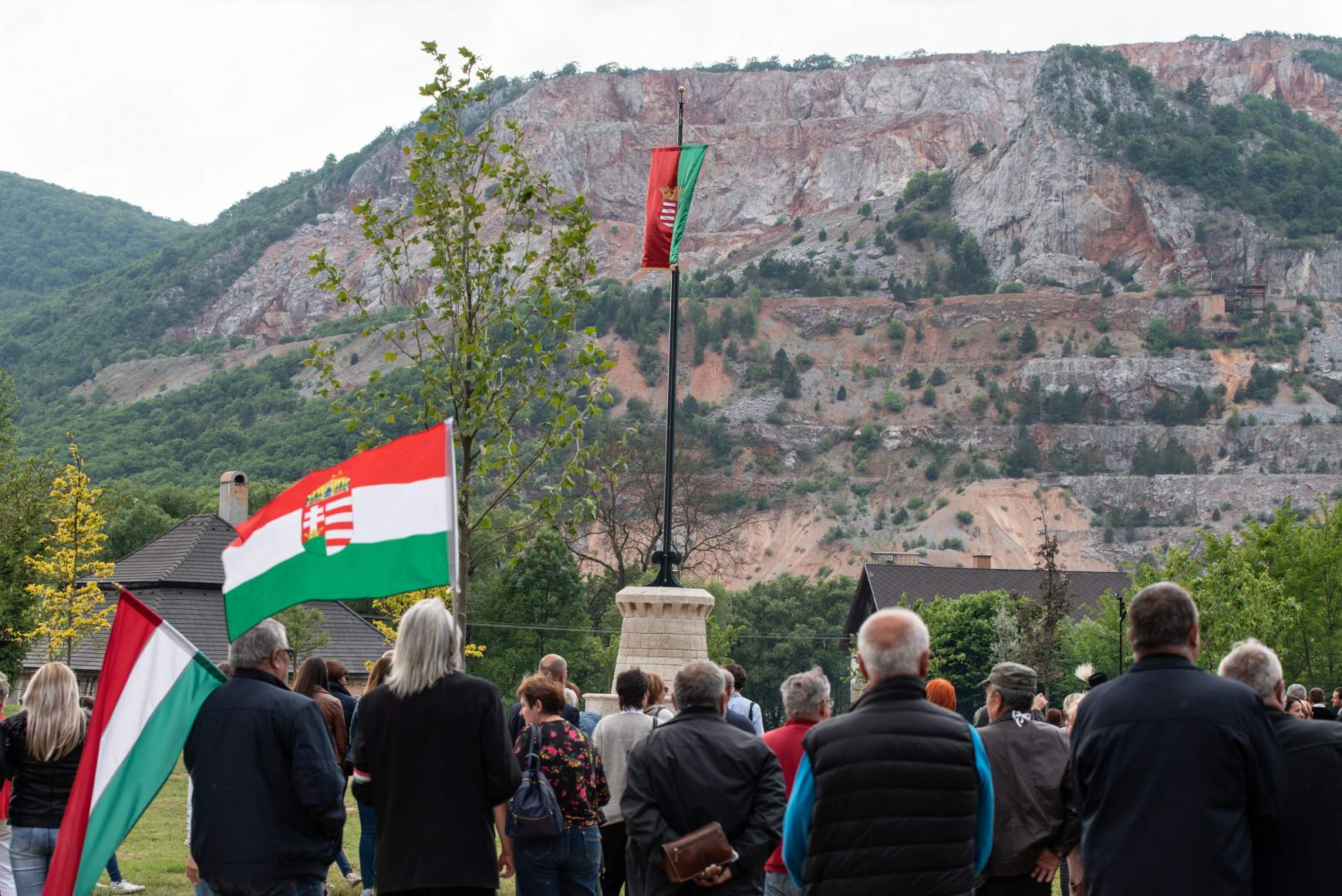 Ereklyés emlékmű Gombaszögben