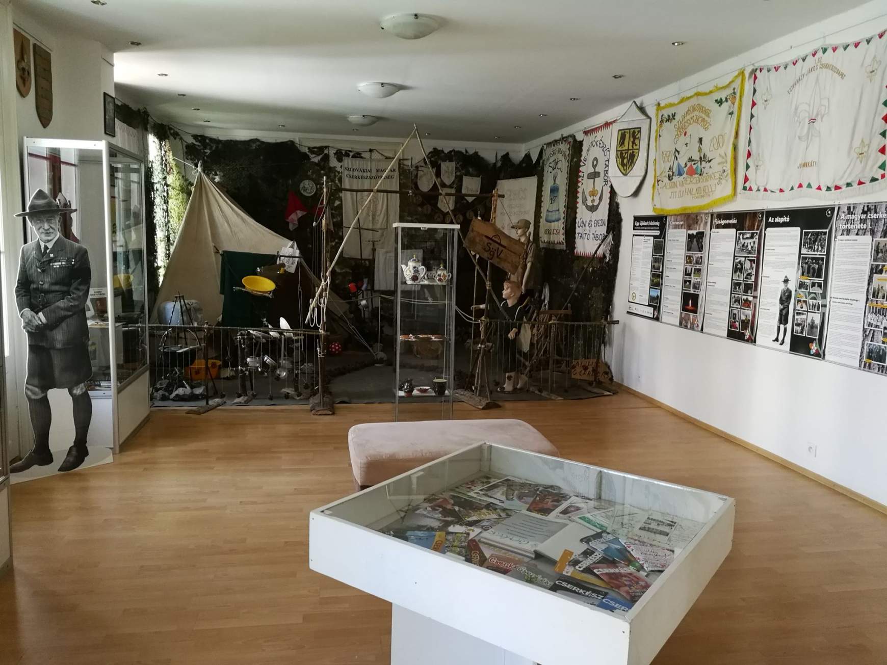 Növelheti a cserkészet vonzerejét a Komáromban két hónapig látható kiállítás
