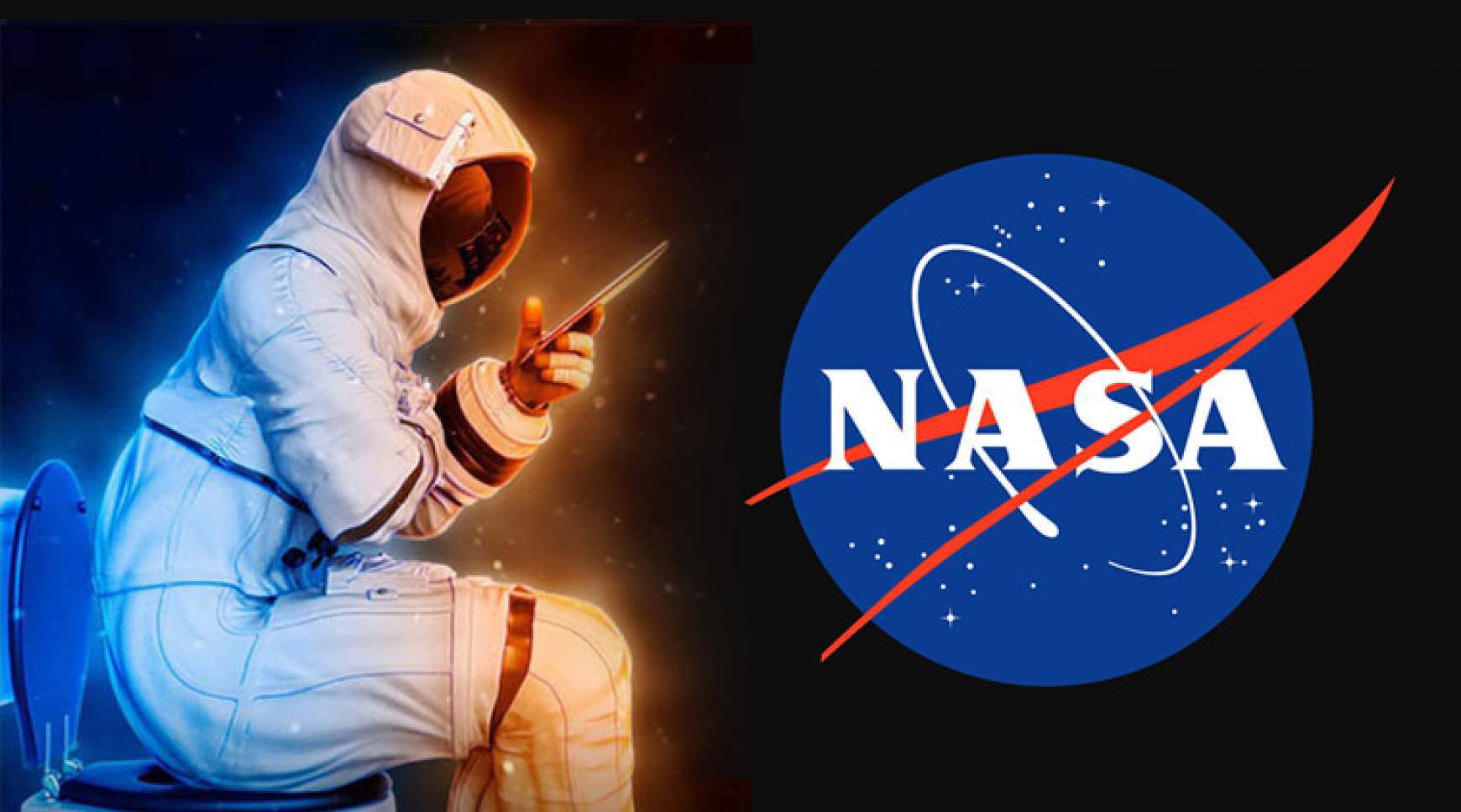 NASA űr wc