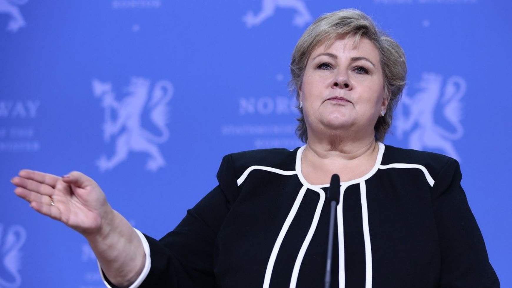 Erna Solberg norvég min.elnök