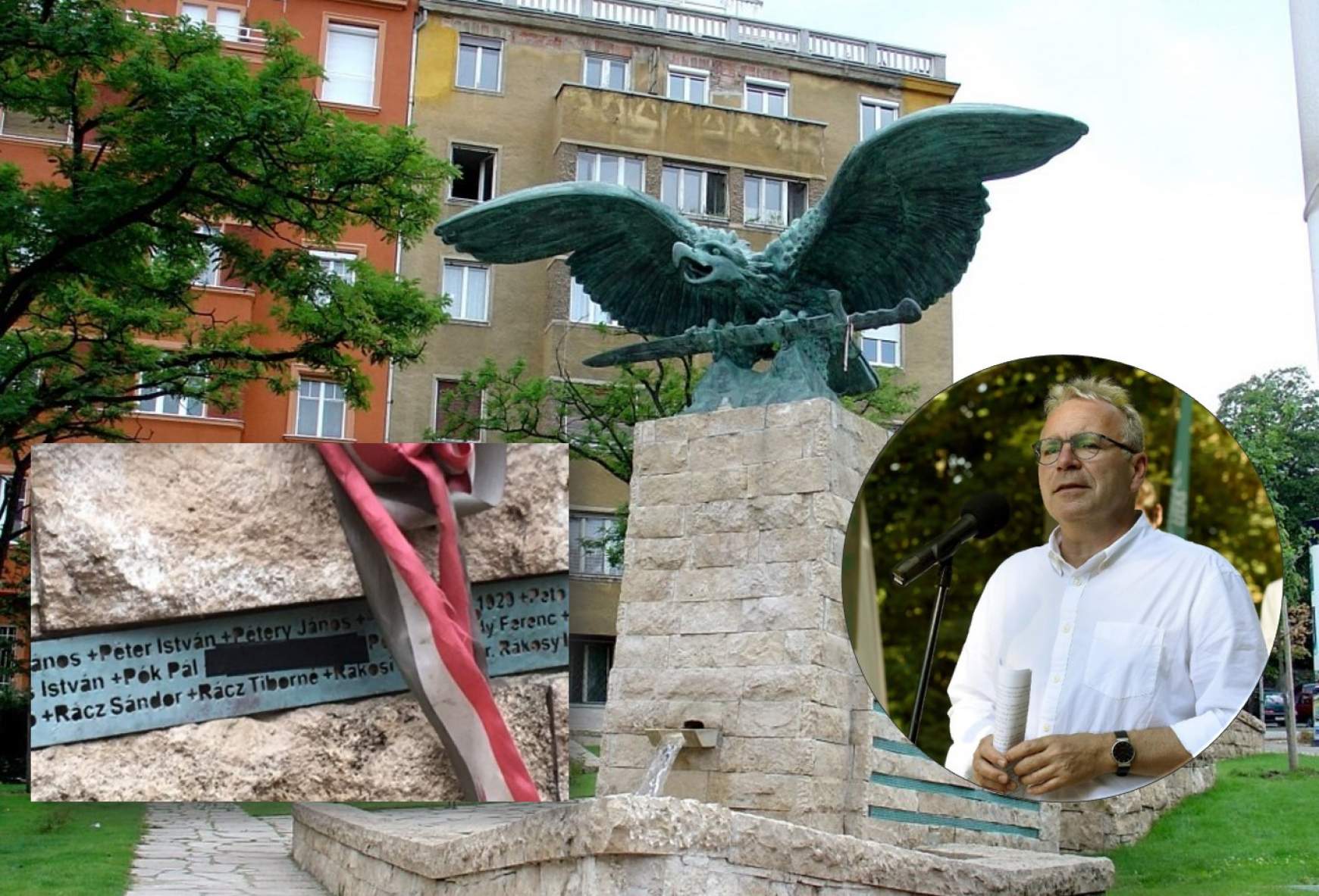 Budapest Turul-szobor