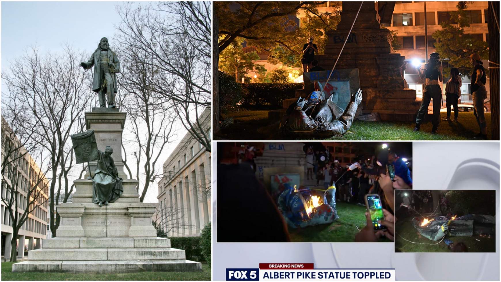 Washingtoni szobordöntés