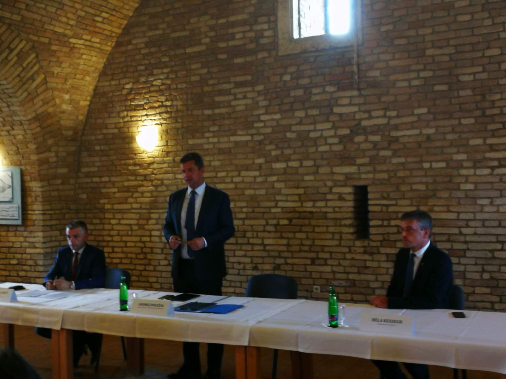 Komáromba látogatott Doležal miniszter és csapata