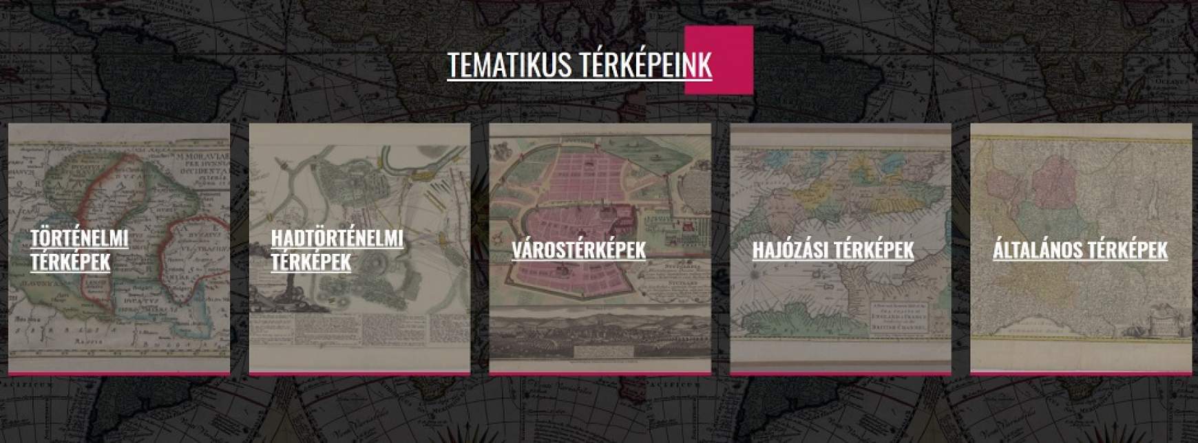 OSZK tematikus térképek