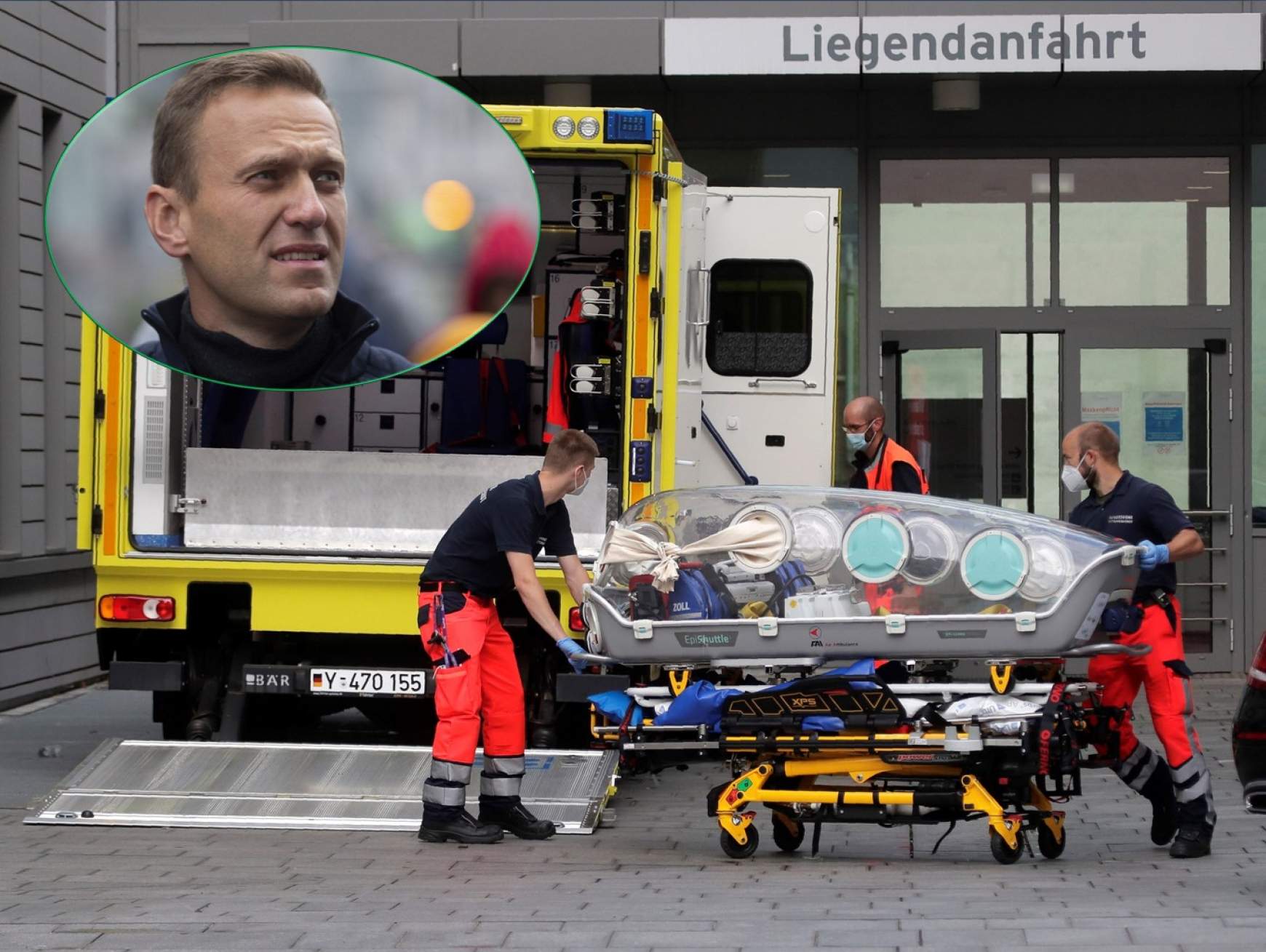 Navalnij német kórházban
