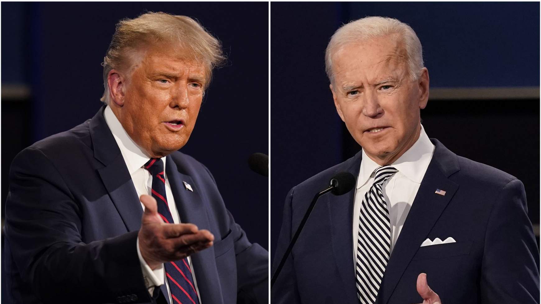 Donald Trump Joe Biden