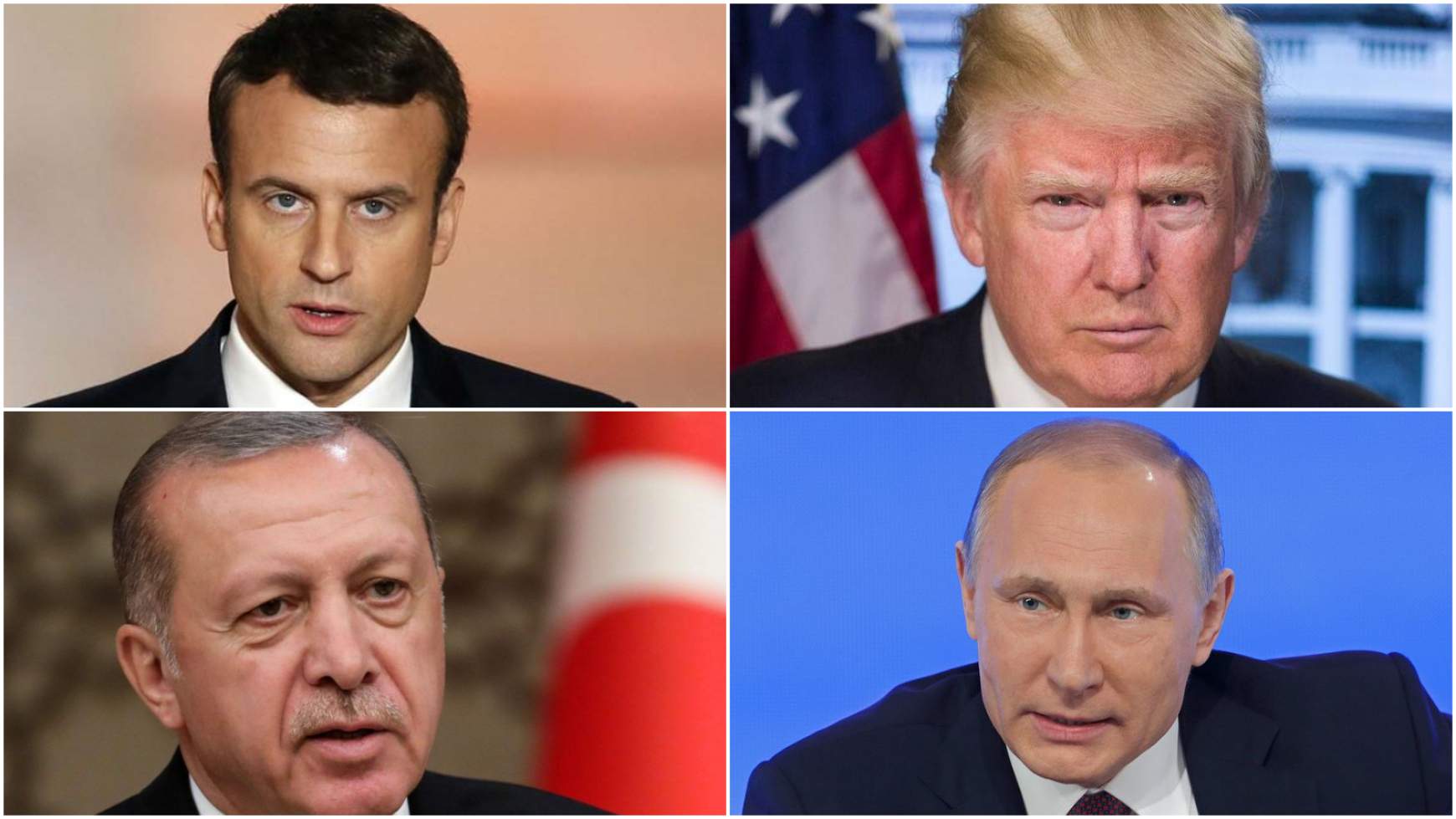 Azeri-örmény-Macron-Trump-Erdogan-Putyin