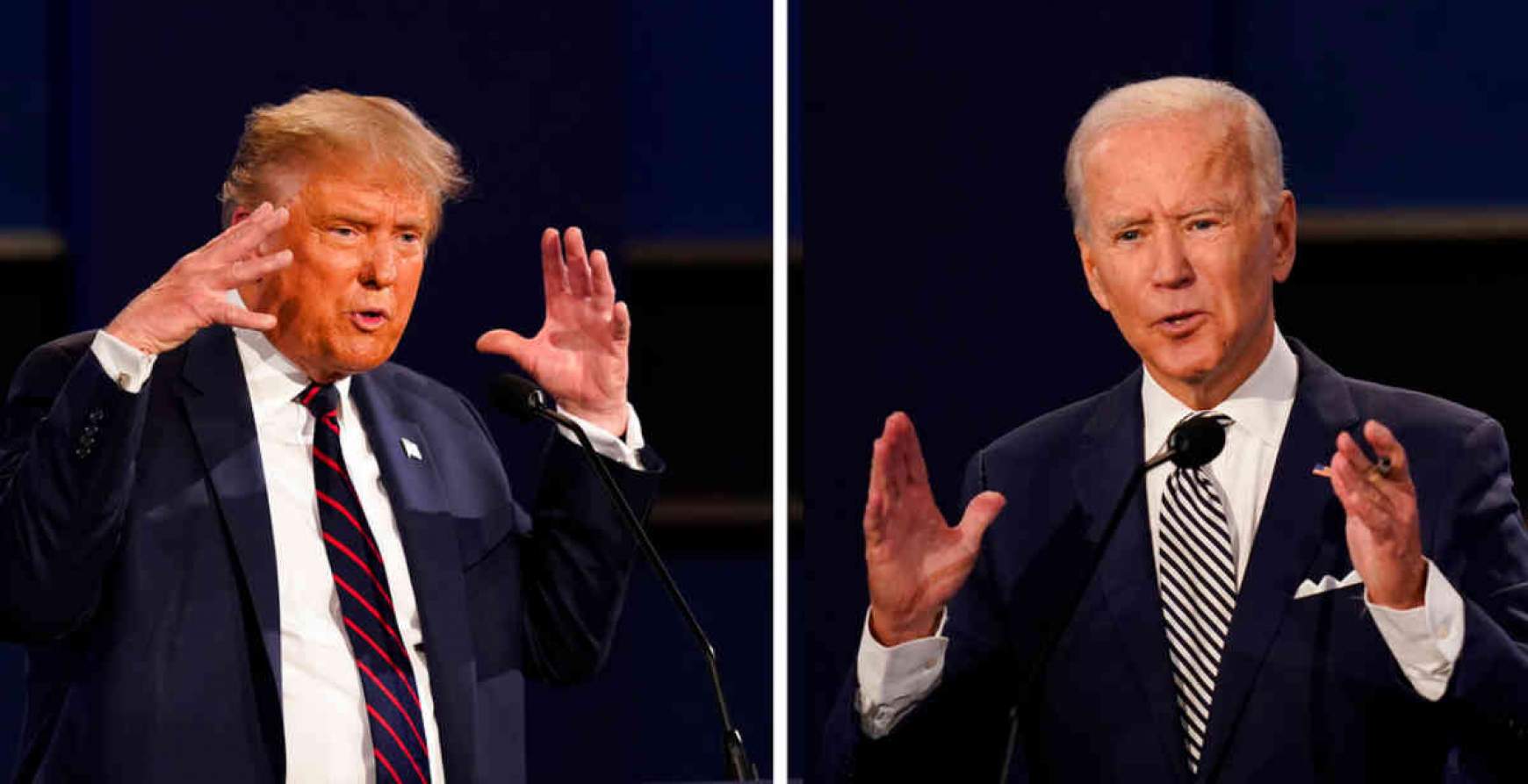 Donald Trump és Joe Biden