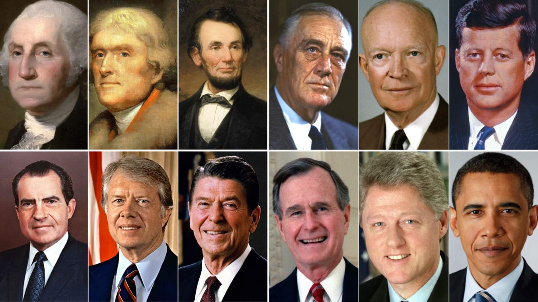 Amerikai elnökök a múltból