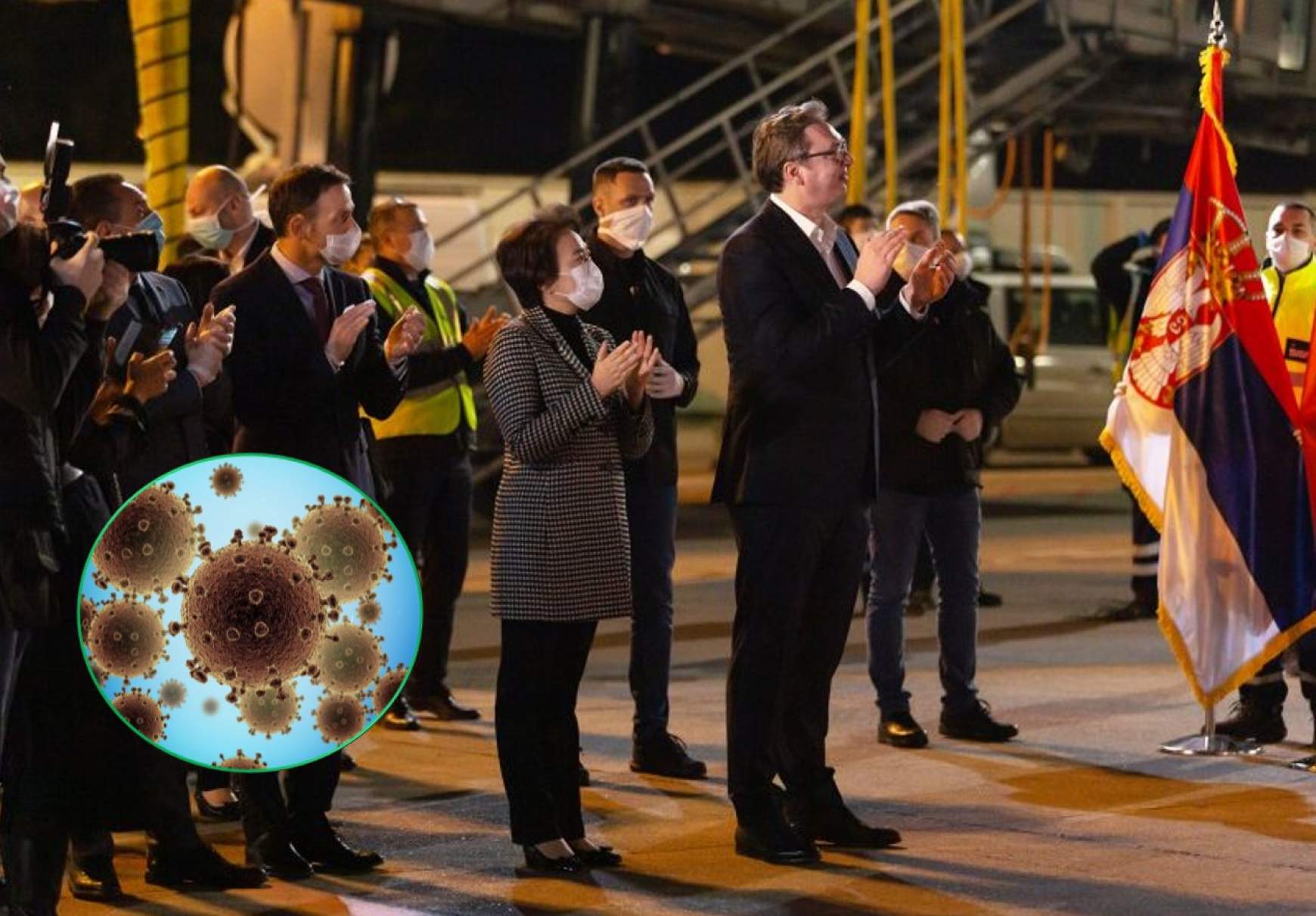 Balkán koronavírus-Vucic