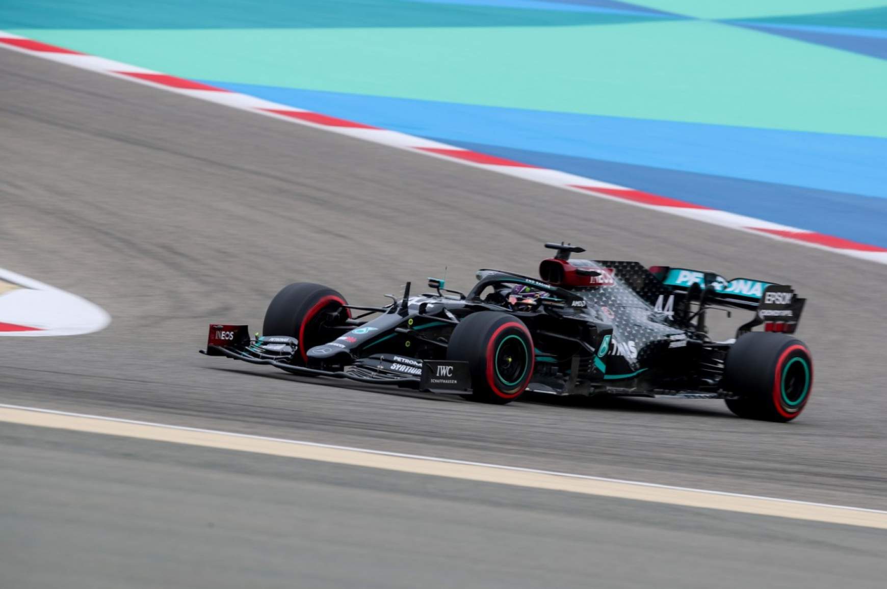 Lewis Hamilton Bahrein időmérő