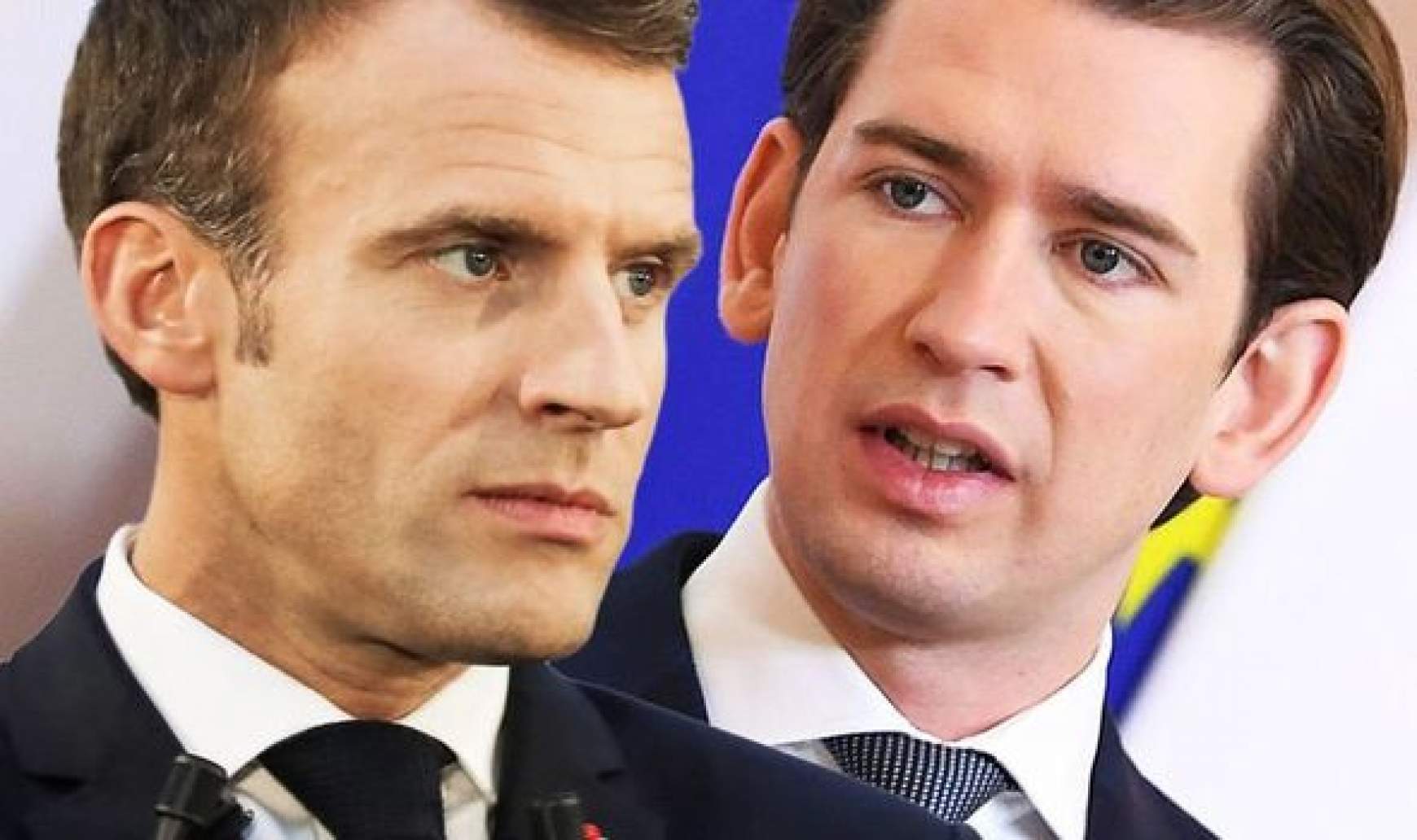 Emmanuel Macron-Sebastian Kurz