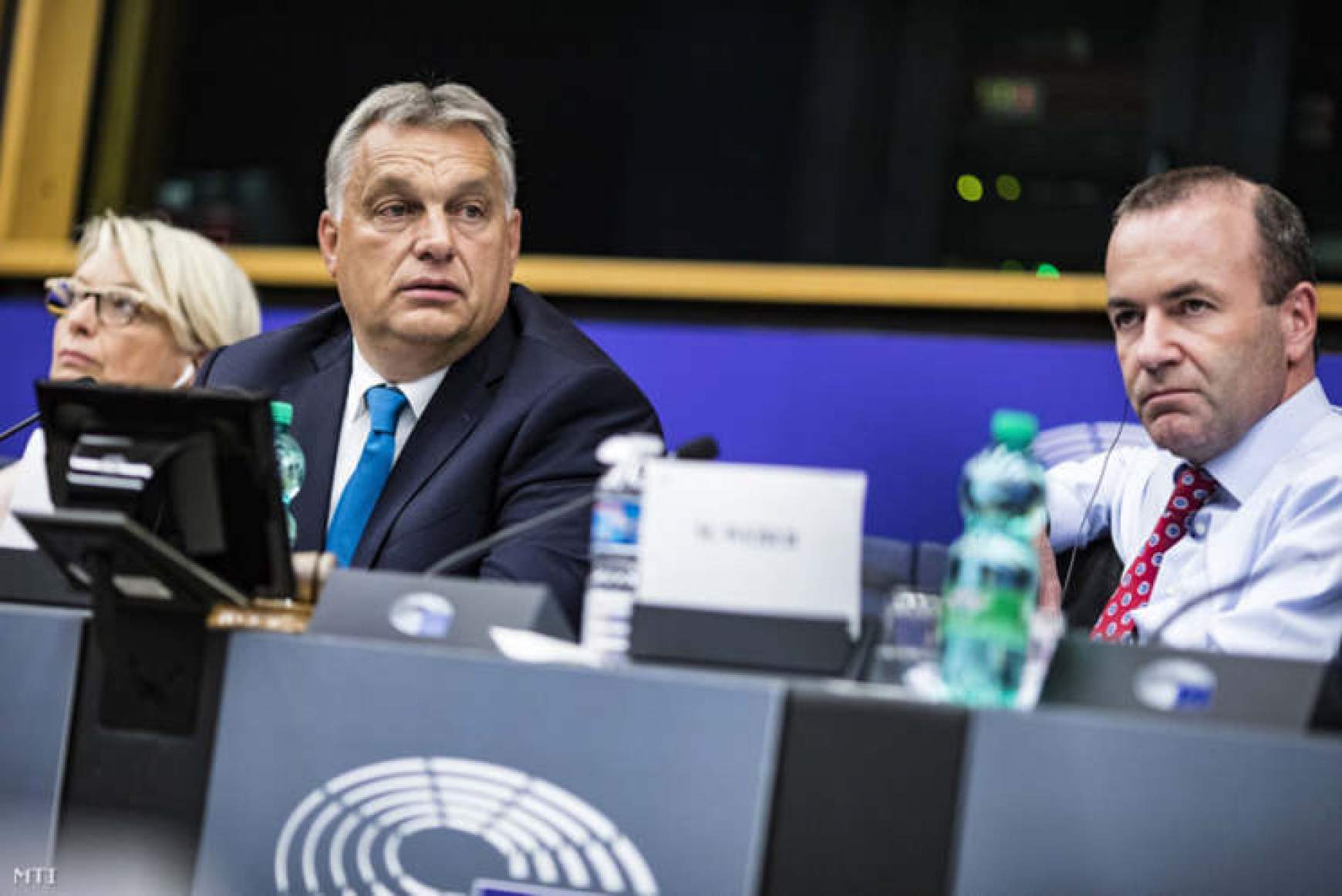 Manfred Weber-Orbán Viktor