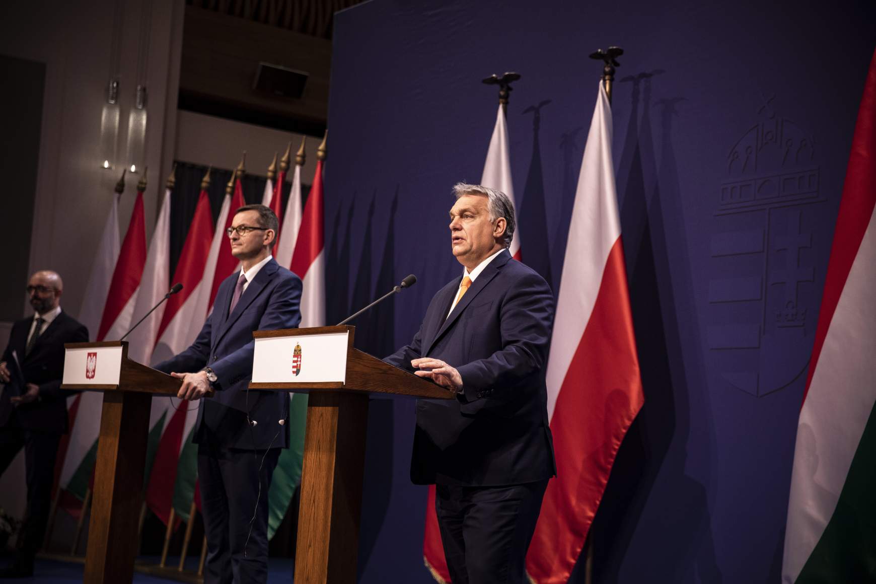 Orbán Viktor és Mateusz Morawiecki