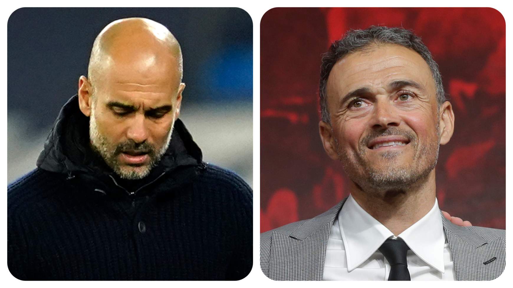 Josep Guardiola Luis Enrique