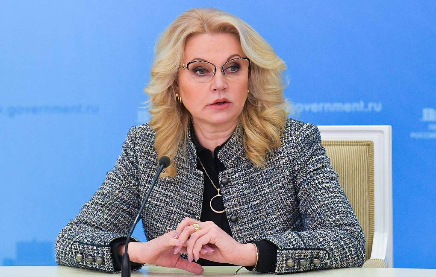 Tatjána Golikova miniszterelnük-helyettes