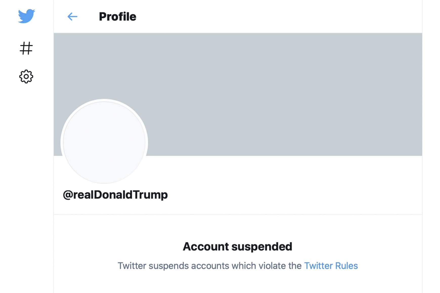 Twitter Donald Trump