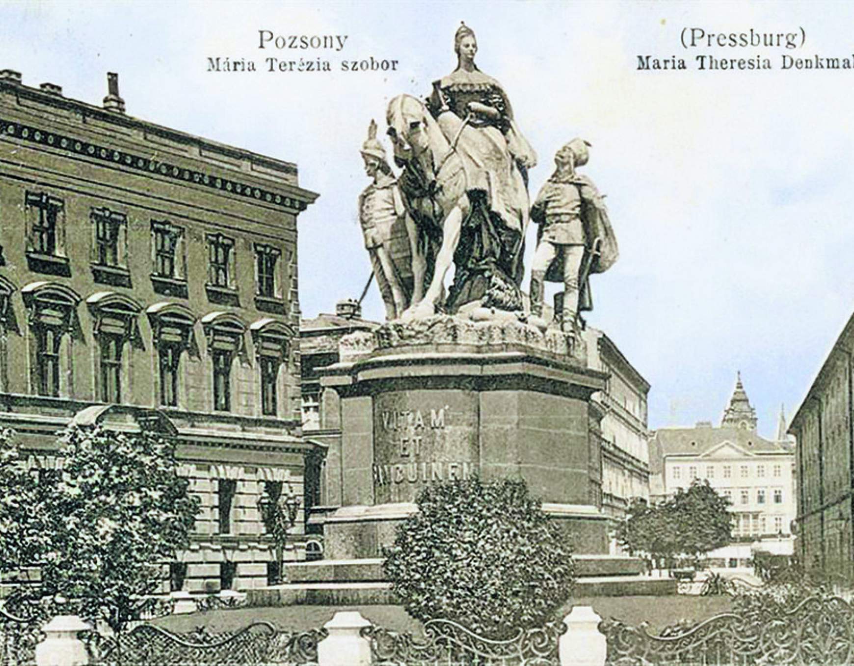 Mária Terézia szobor Pozyony