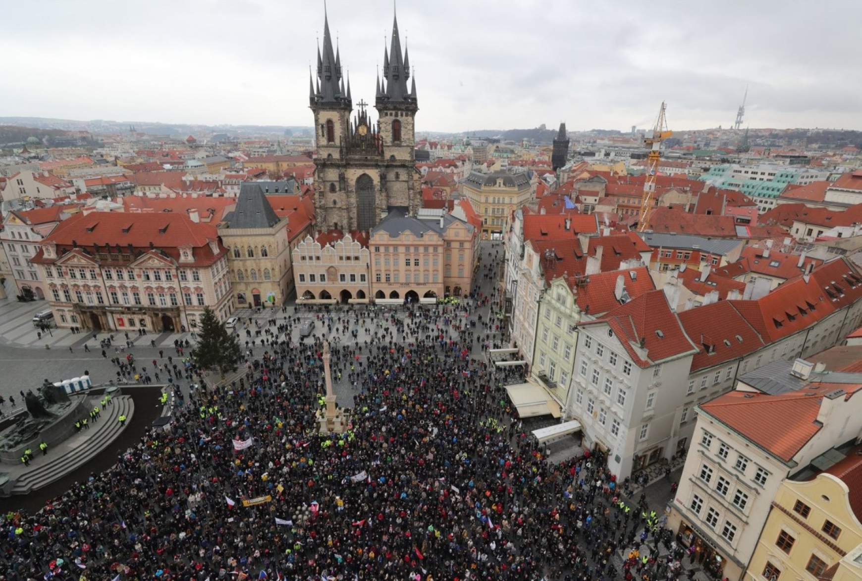 Prágai tüntetés