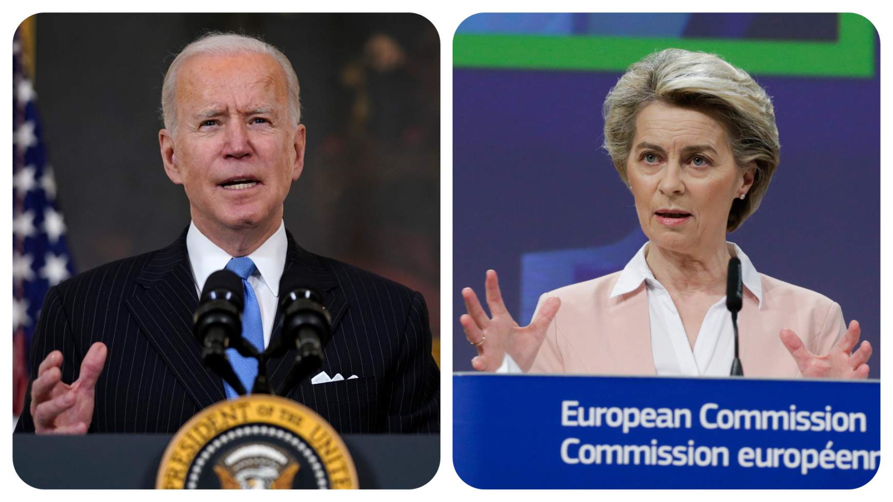 Ursula von der Leyen Joe Biden