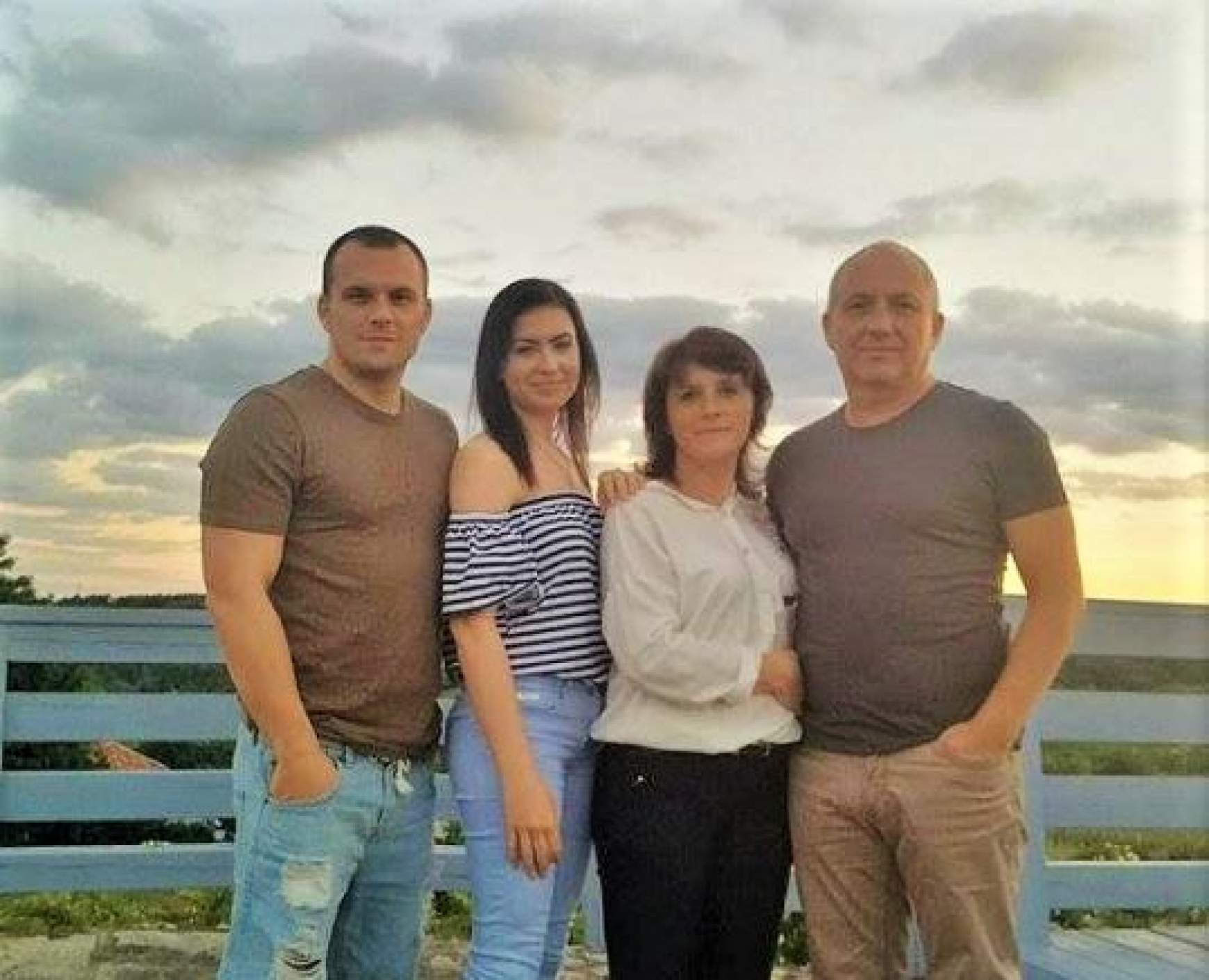 Nágel György és családja