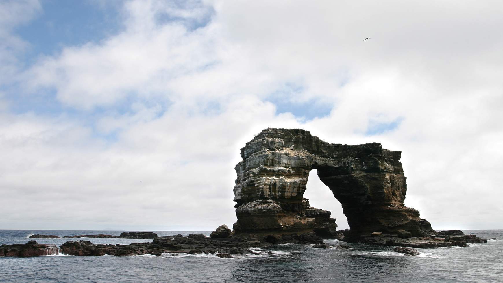 Darwin-boltív a Galápagos-szigeteken