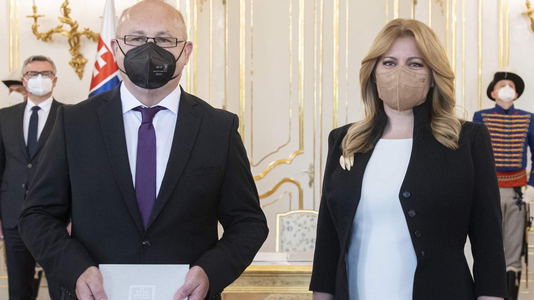 Pavol Naď és Zuzana Čaputová