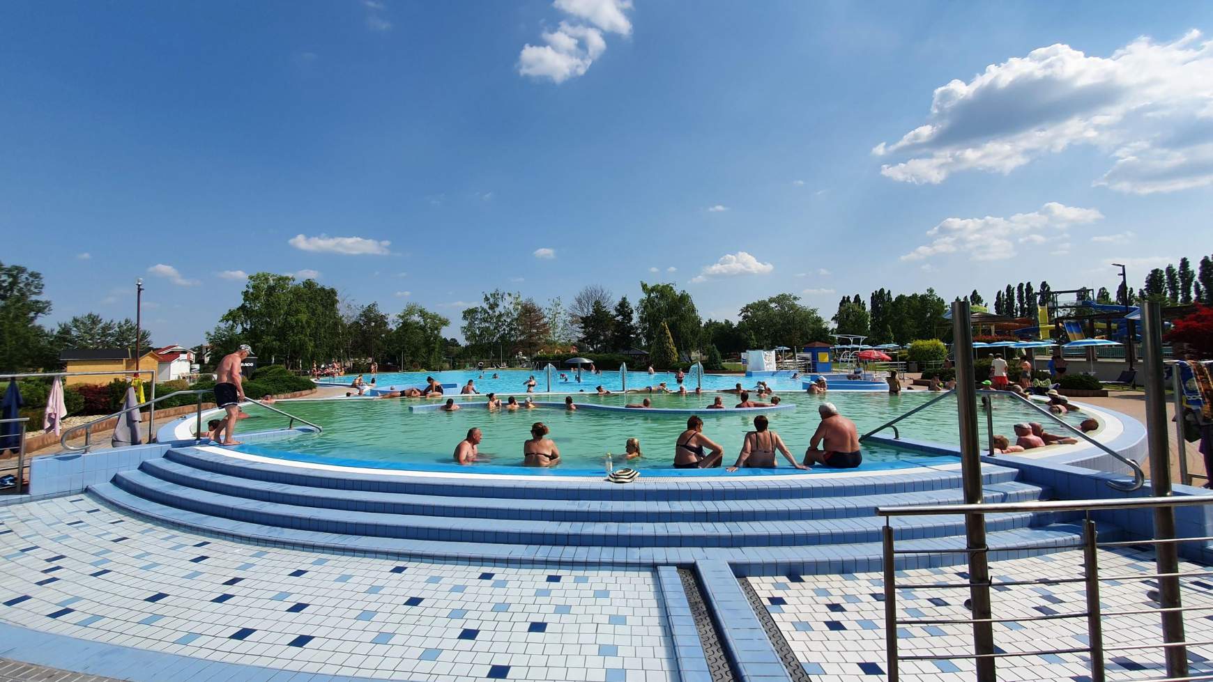 hőség, strand, Thermalpark Dunaszerdahely