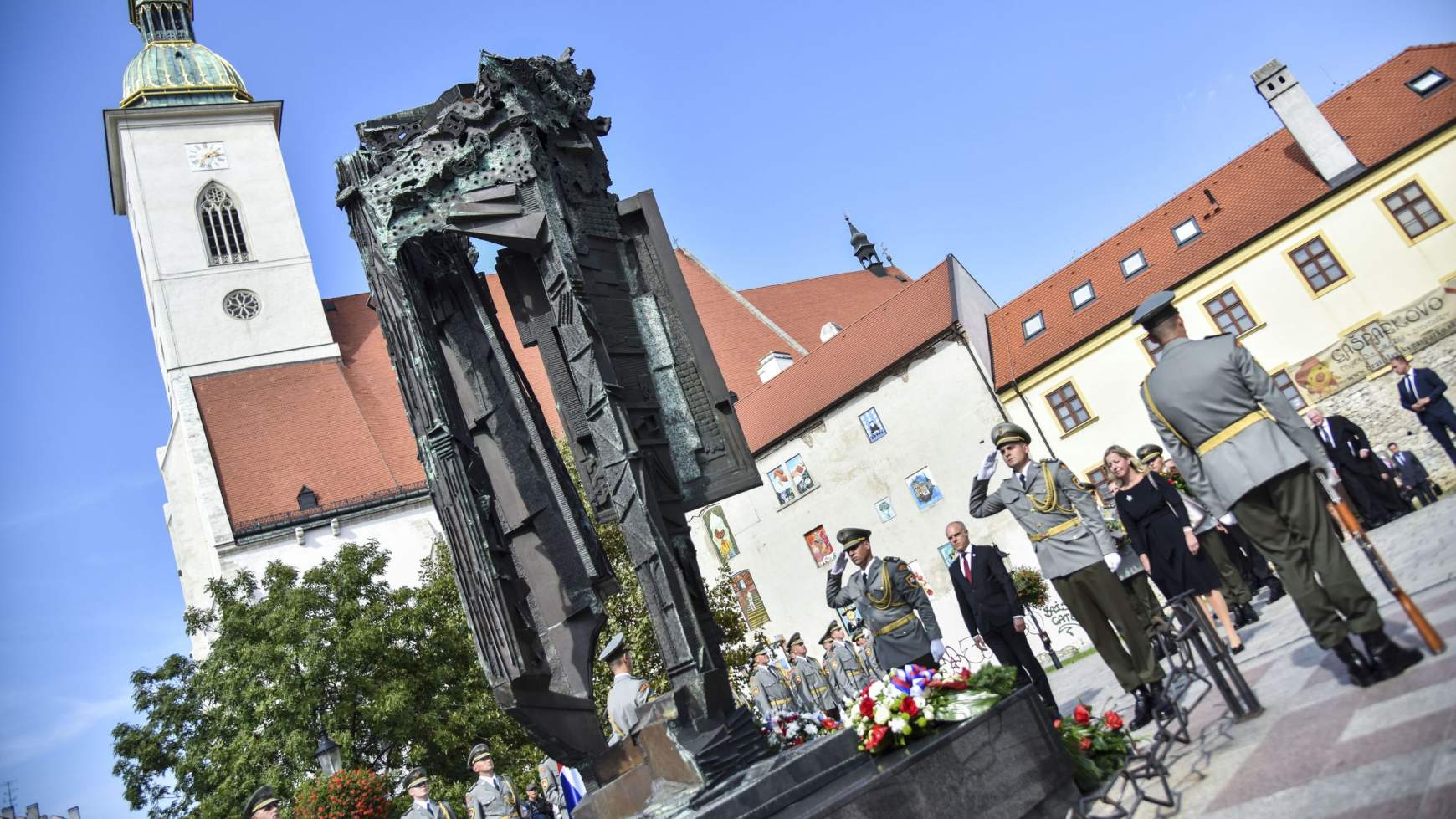 holokauszt áldozatainak emlékműve Pozsony