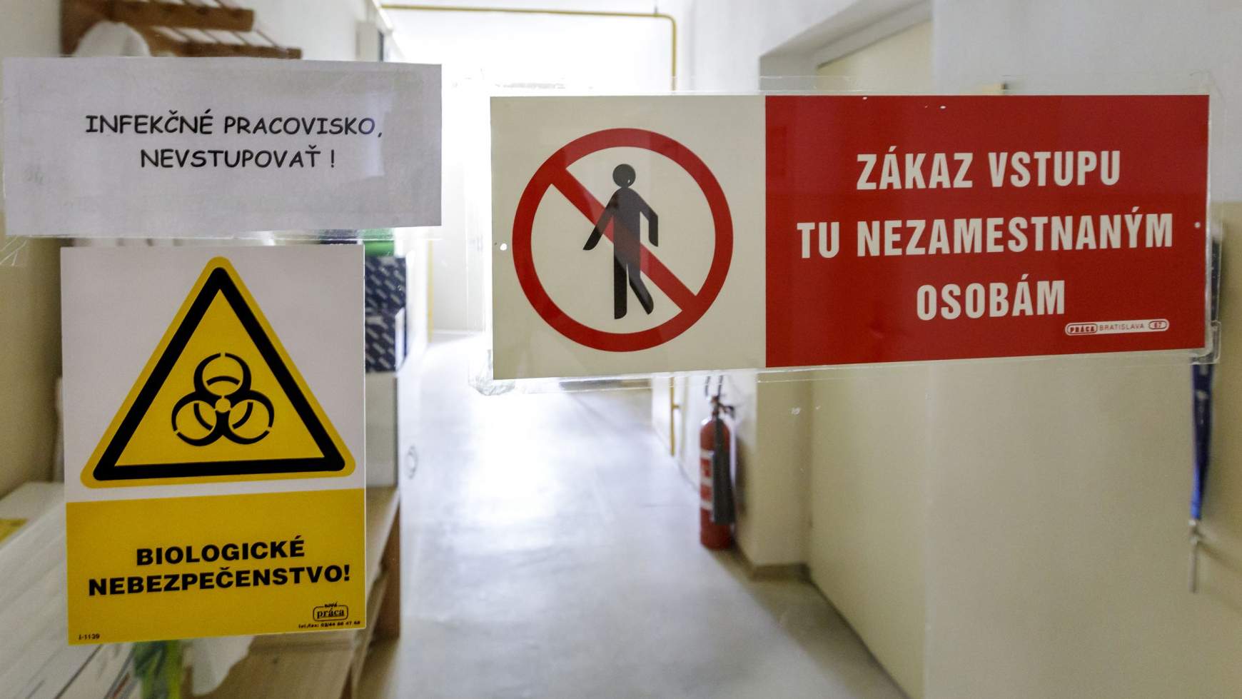 koronavírus Szlovákia kórház