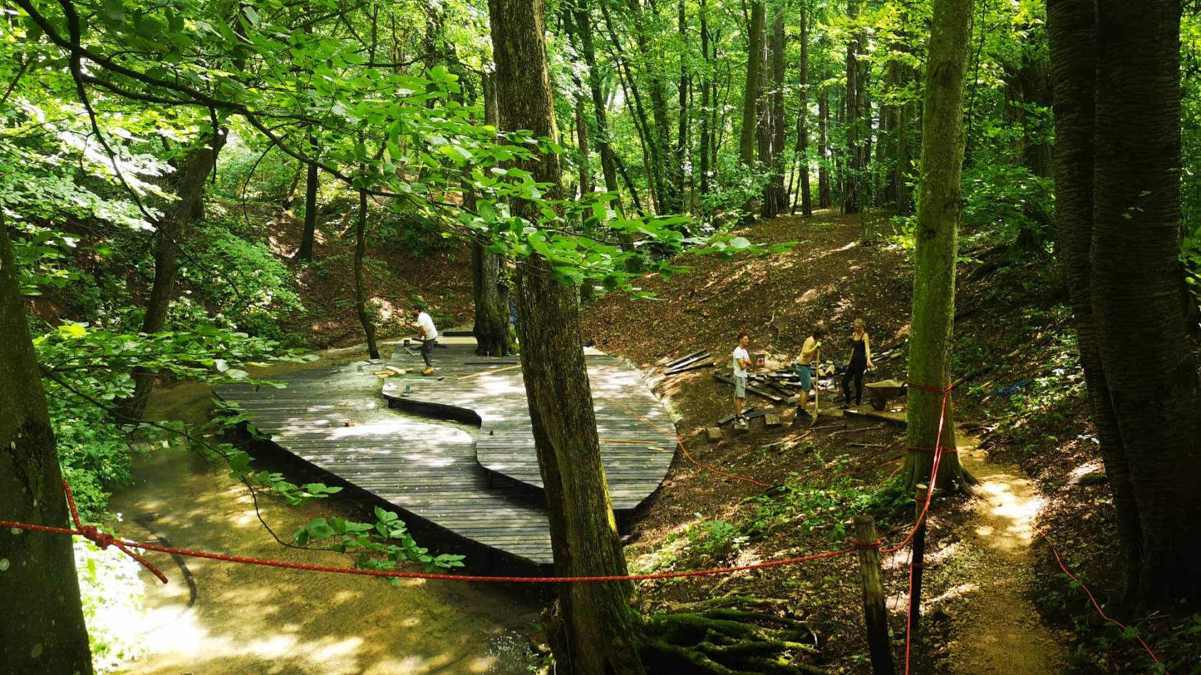 Gombaszög, Gombaszögi Nyári Tábor, DH móló