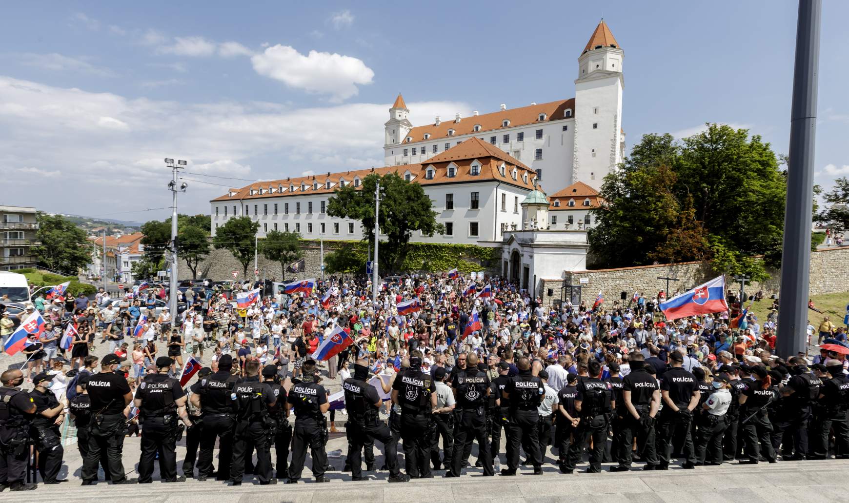 tüntetés - Pozsony 2021.04.24.