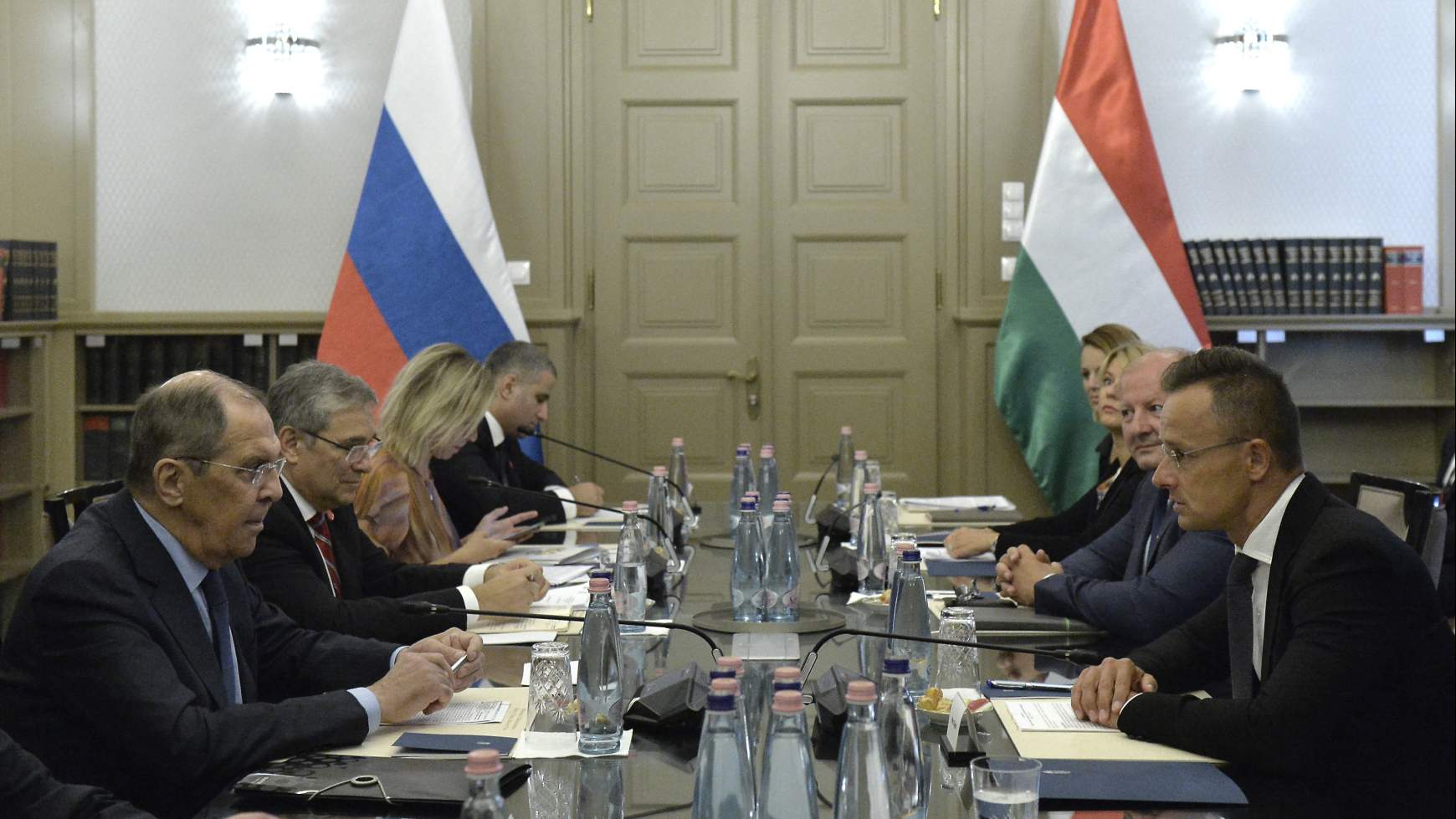 Szijjártó Péter  Szergej Lavrov