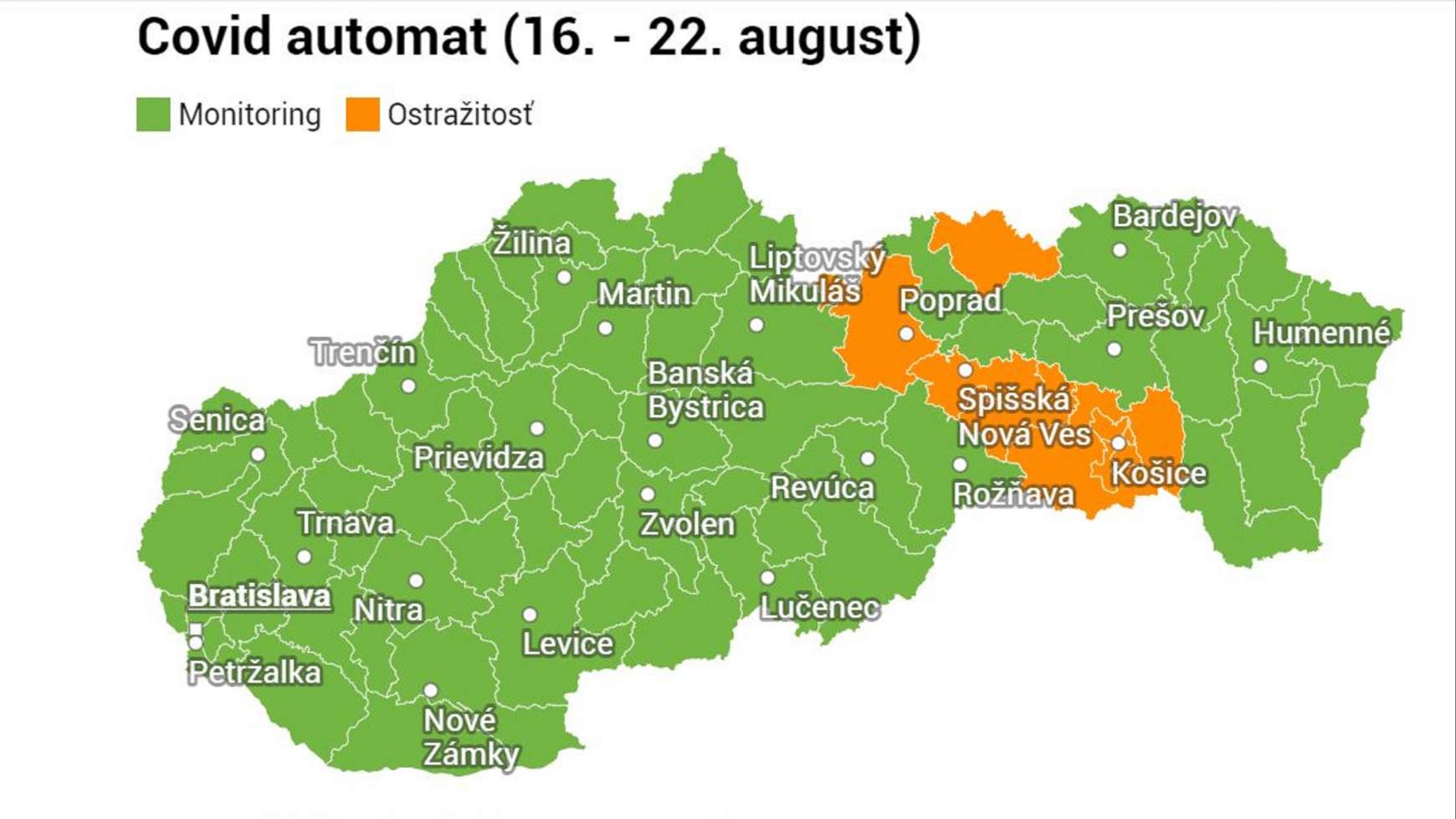 covid járások 16.8.2021