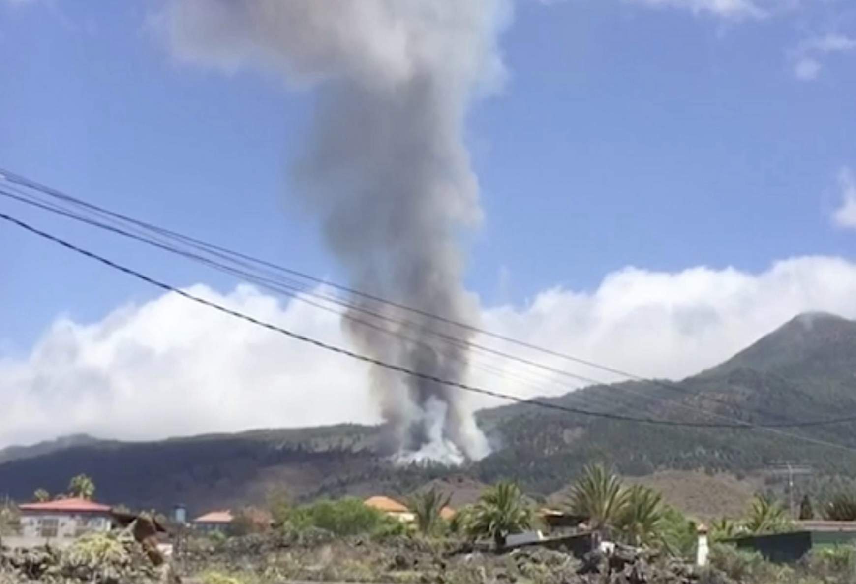 Cumbre Vieja tűzhányó  - La Palma sziget 