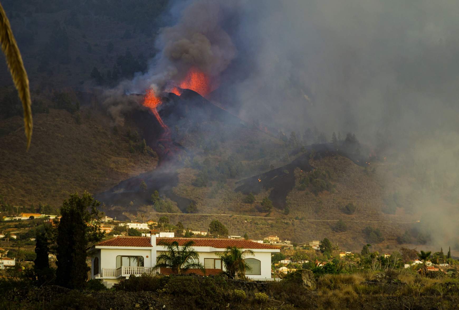 La Palma - tűzhányó-kitörés