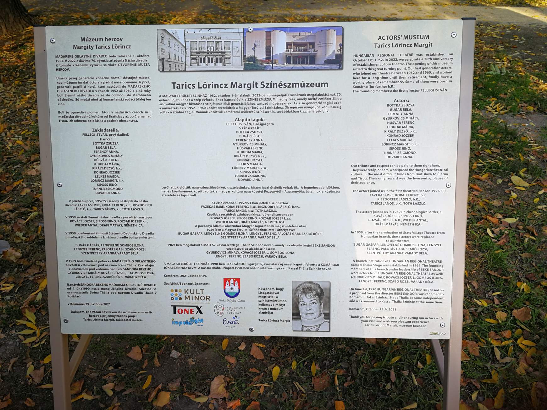 Valóra vált régi álom: szabadtéri színészmúzeum létesült Komáromban