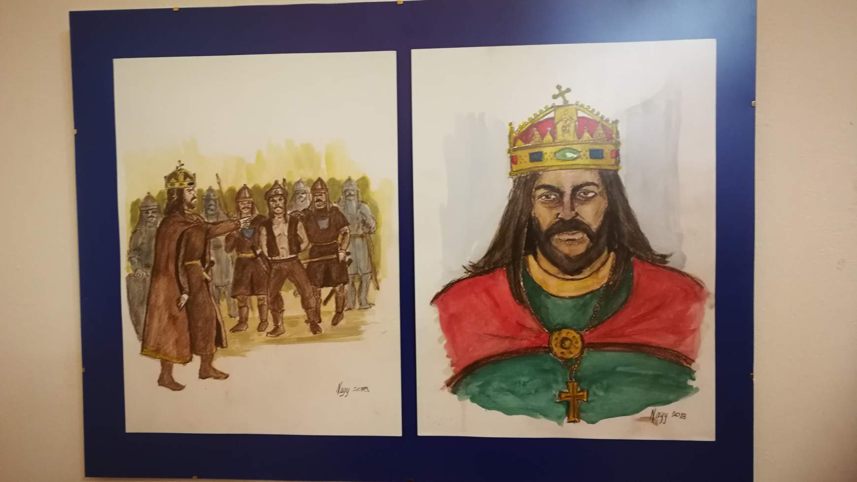 Részlet az Árpád népe című ciklusból