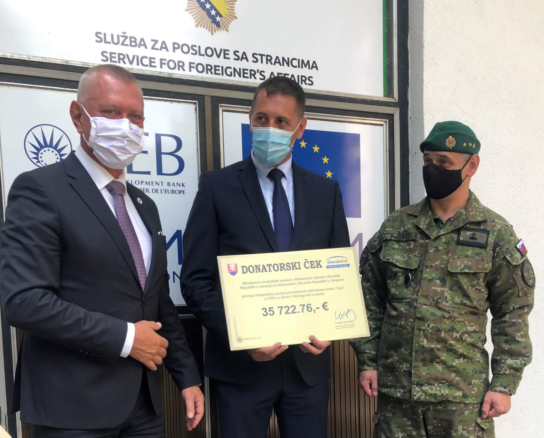 szlovák belügyi segítség