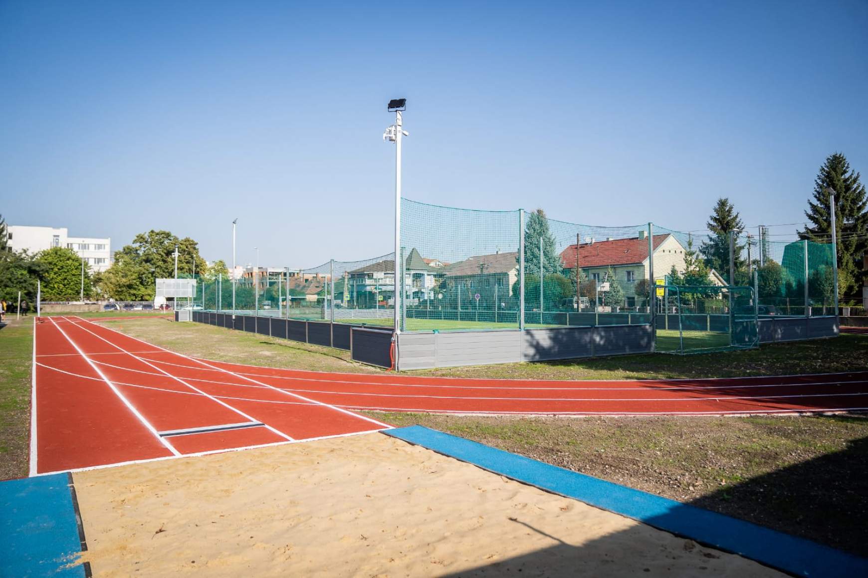Sportpálya átadás - DSZ, Vámbéry gimi