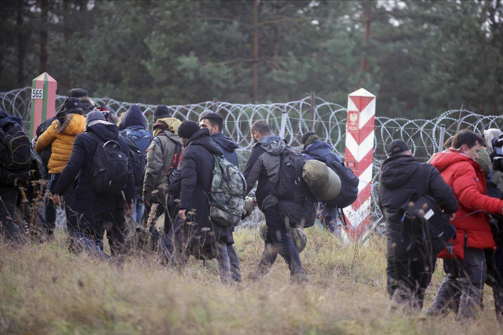 migránsok lengyelország